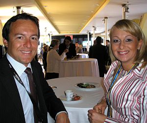 Szittya Tamás (Novell) és Katona Phaedra (TVNET)