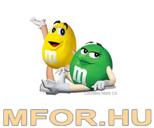 M&M csokigolyó