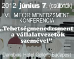 VI. MFOR Menedzsment Konferencia