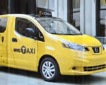 SUV és teherautó, New York a jövő taxijában ül