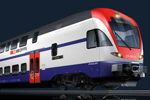 A Stadler első emeletes vonata